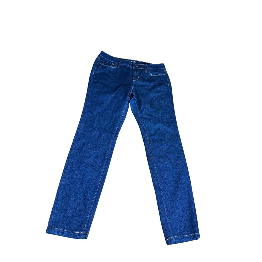 Ann Taylor LOFT Modern Skinny Jeans Women’s 8P Petite Dark Wash Stretch Denim